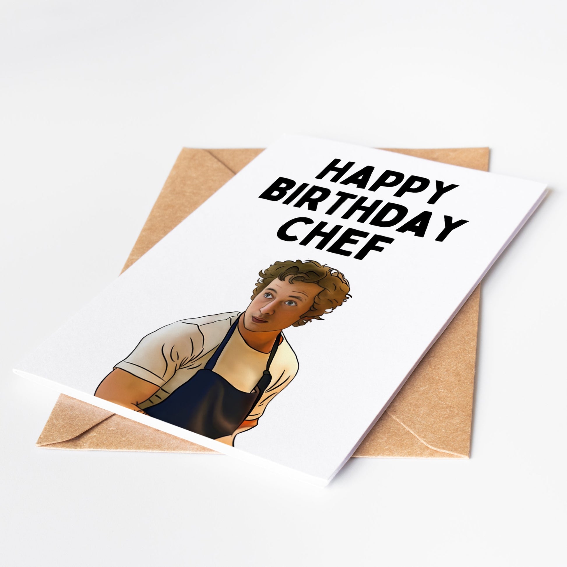 Yes chef! Get your person a birthday card inspired from the TV show The Bear, including hit character Carmy.
