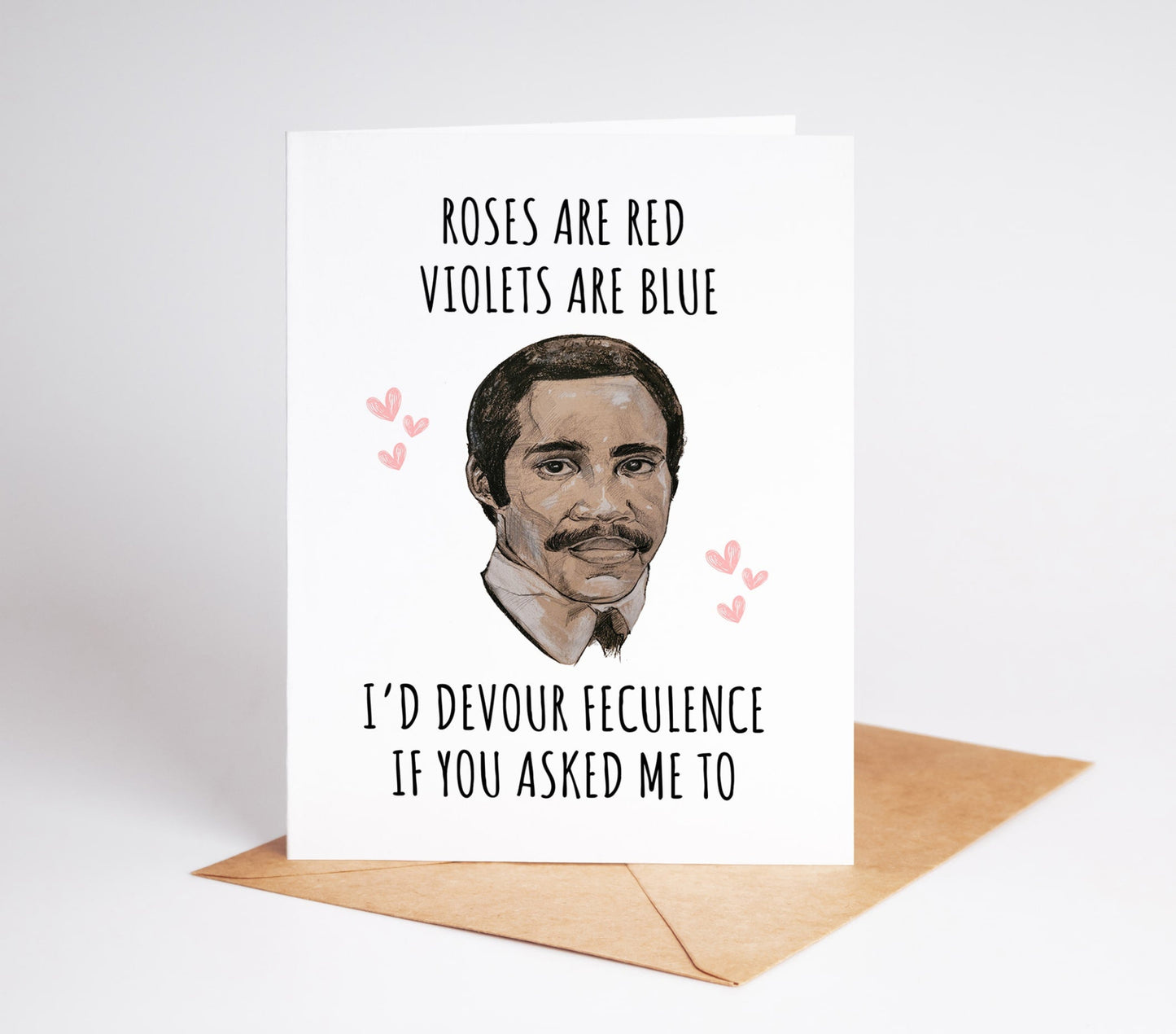 This Devour Feculence Severance Love Card is a unique and funny card for any Severance and Milchick fan. With its high-quality design and thoughtful message, it will be sure to make a lasting impression on your loved one. Say goodbye to mundane expressions of love and devour the feculence of ordinary cards.