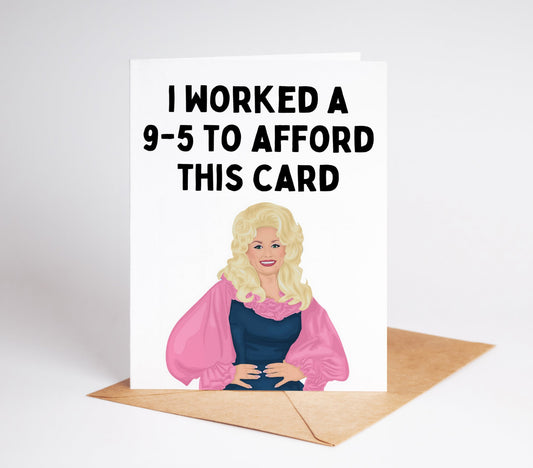 Take your love for Dolly Parton to a whole new level with this greeting card featuring the beloved country legend. Share your appreciation for her music and inspiring messages with this beautifully designed card. Perfect for any occasion, this card will bring joy and excitement to any Dolly Parton fan!