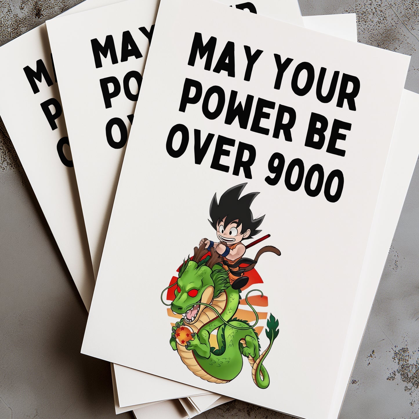 Celebrate special occasions with the Dragon Ball Z Greeting Card! Featuring iconic characters and bright, vibrant designs, this card is perfect for birthdays, graduations, or any event. Share the love of your favorite anime and show your passion for Dragon Ball Z through this card.