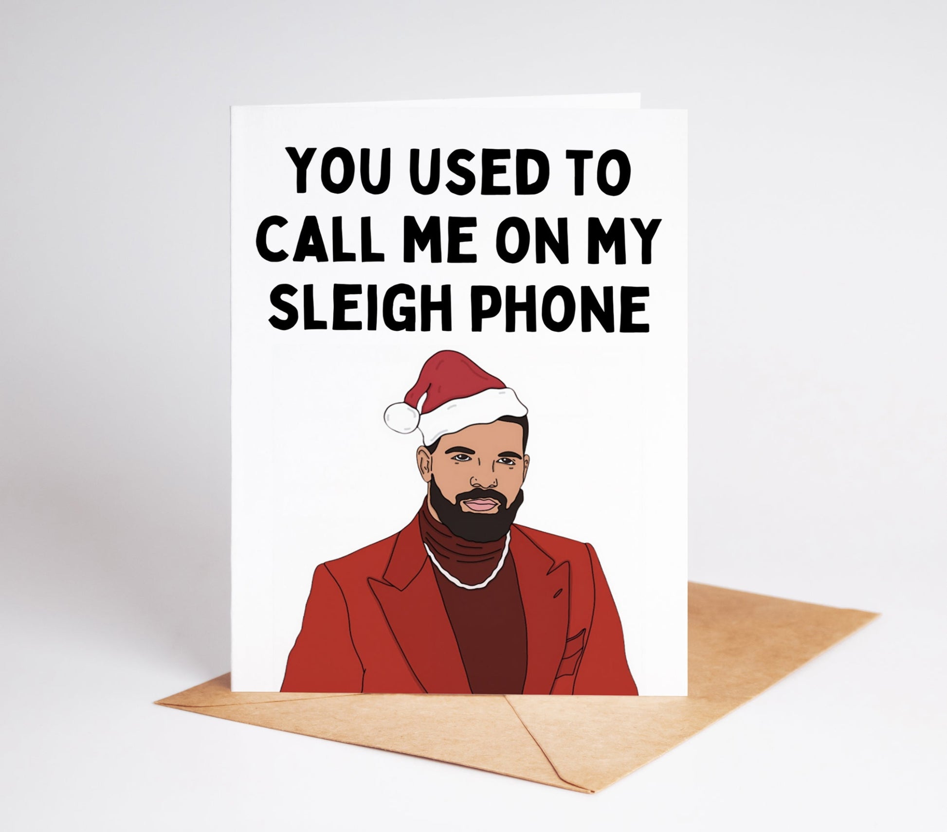 Celebrate the holidays with our exclusive Drake Christmas Card! This unique greeting card features the iconic rapper in festive attire, perfect for music lovers and pop culture enthusiasts.