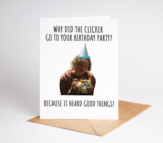 This birthday card features fan art inspired Ellie from the hit video game and show, The Last of Us. Perfect for any fan of the game, this card is a unique and personalized way to celebrate a special occasion. Printed on high-quality paper, it is sure to be a memorable addition to any birthday celebration.