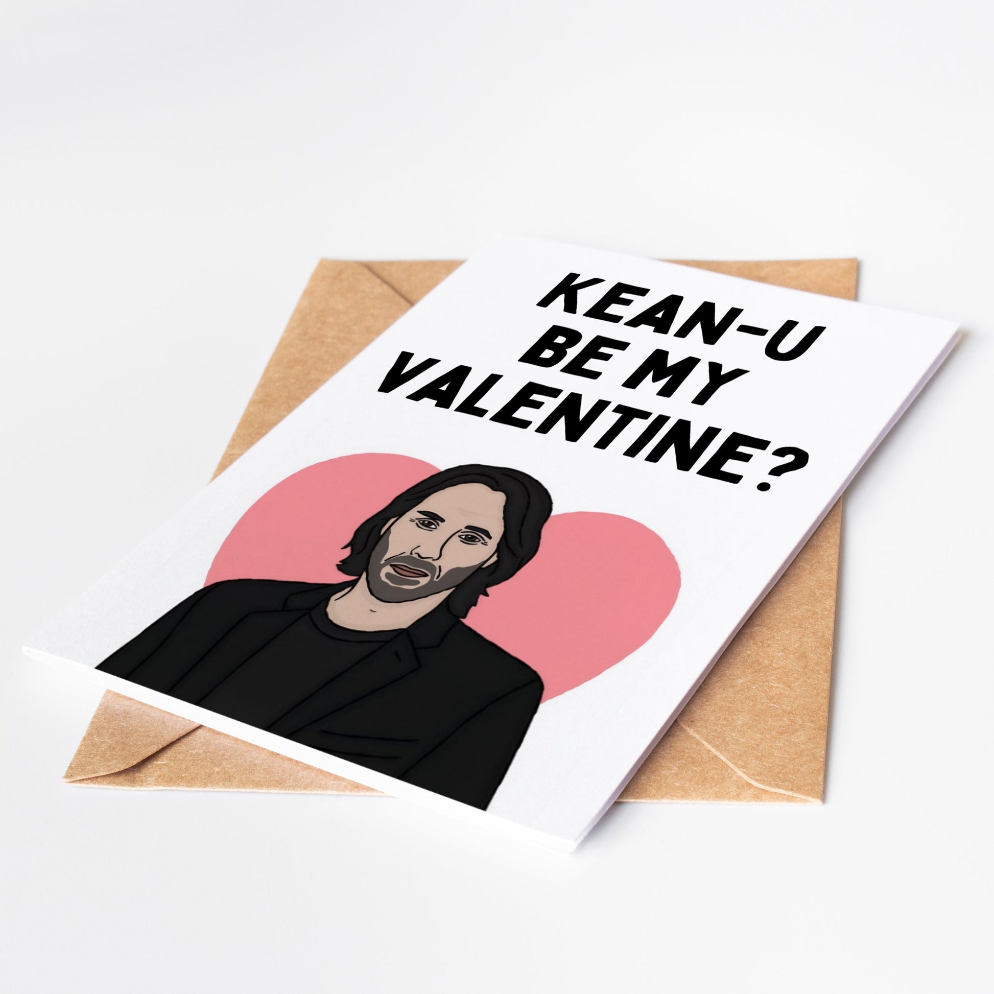 Sweep your special someone off their feet with our exclusive Keanu Reeves Valentine's Day Card. This swoon-worthy card features the beloved actor in all his breathtaking glory, paired with a witty message that's guaranteed to make your valentine say "Whoa."