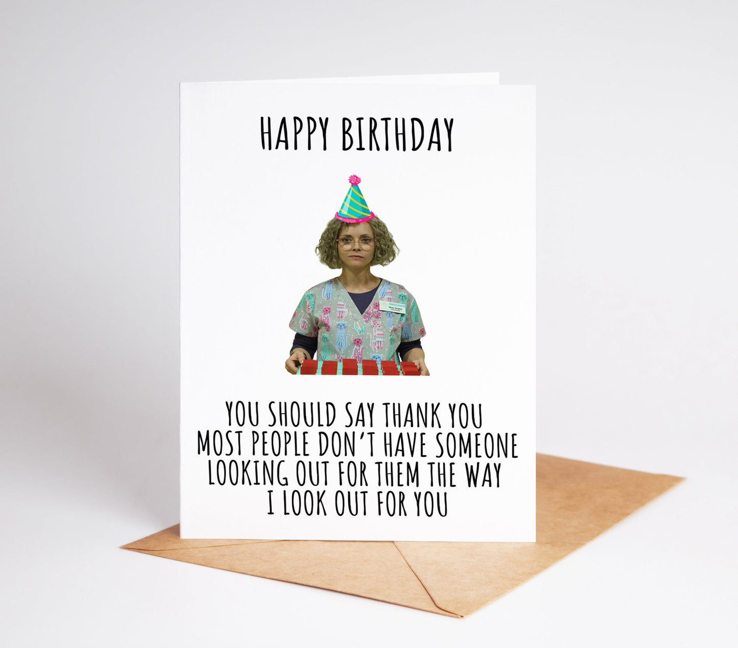 Celebrate your loved one's birthday with this beautifully designed Misty Quigley Birthday Card. For a beloved yellowjackets fan, this fan art card is sure to make their day extra special. Show your appreciation for their fandom and make their birthday even more memorable with this unique card.