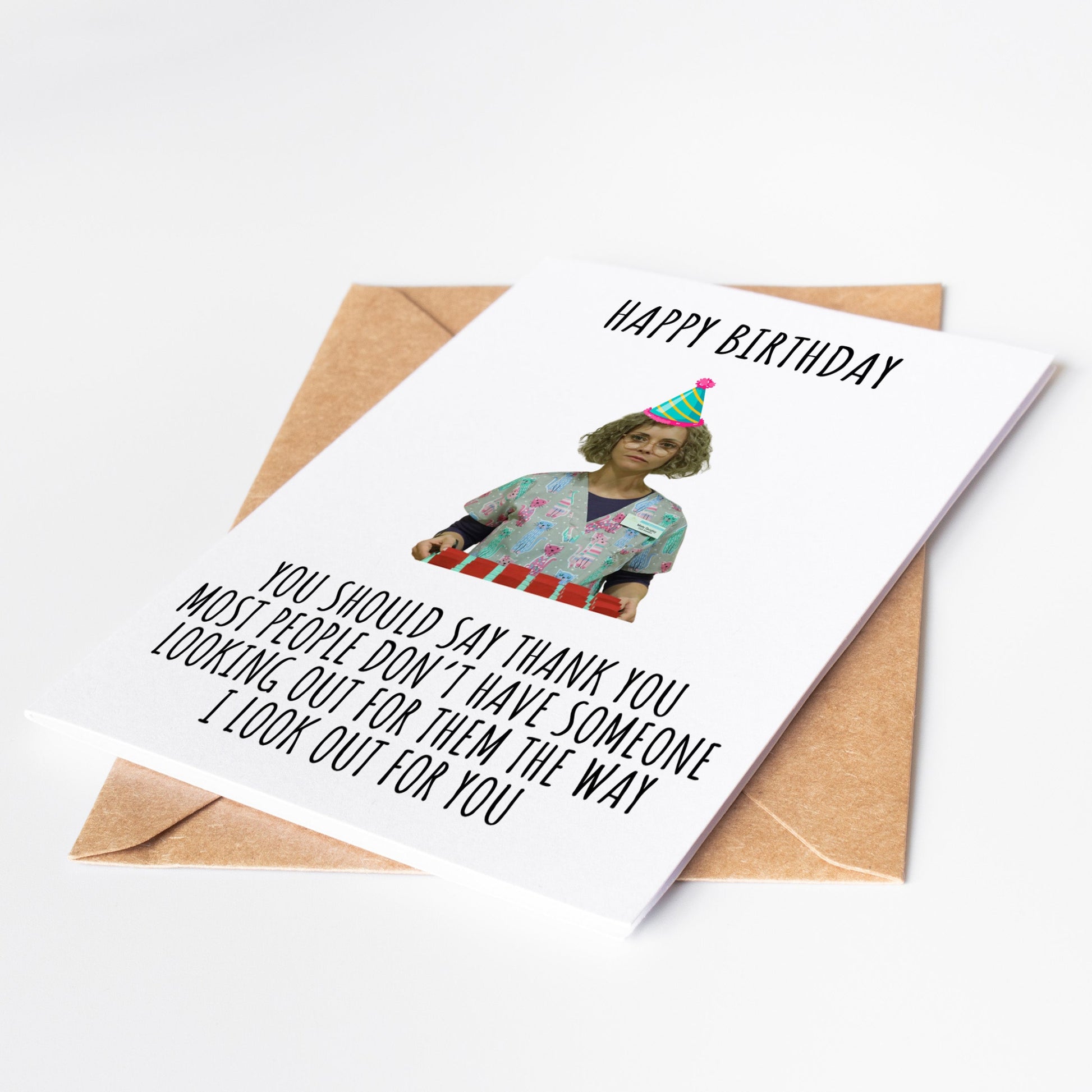 Celebrate your loved one's birthday with this beautifully designed Misty Quigley Birthday Card. For a beloved yellowjackets fan, this fan art card is sure to make their day extra special. Show your appreciation for their fandom and make their birthday even more memorable with this unique card.