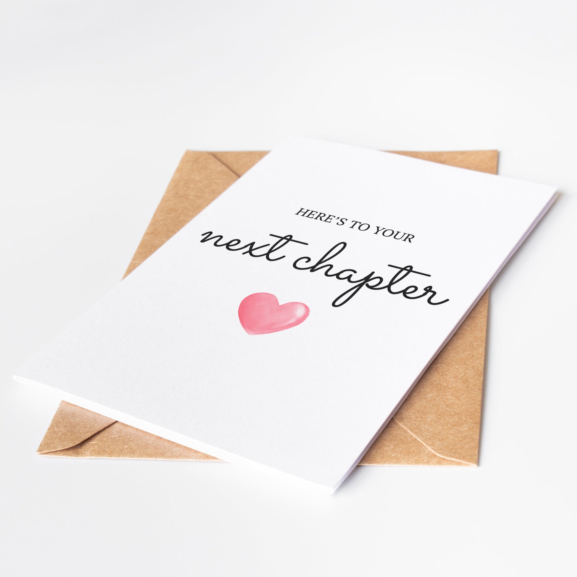 Celebrate a colleague or friend's new beginnings with our "Here's to Your Next Chapter" card. Perfect for wishing them well in their new job, this funny and thoughtful card is an ideal way to say goodbye and good luck as they embark on their next adventure.