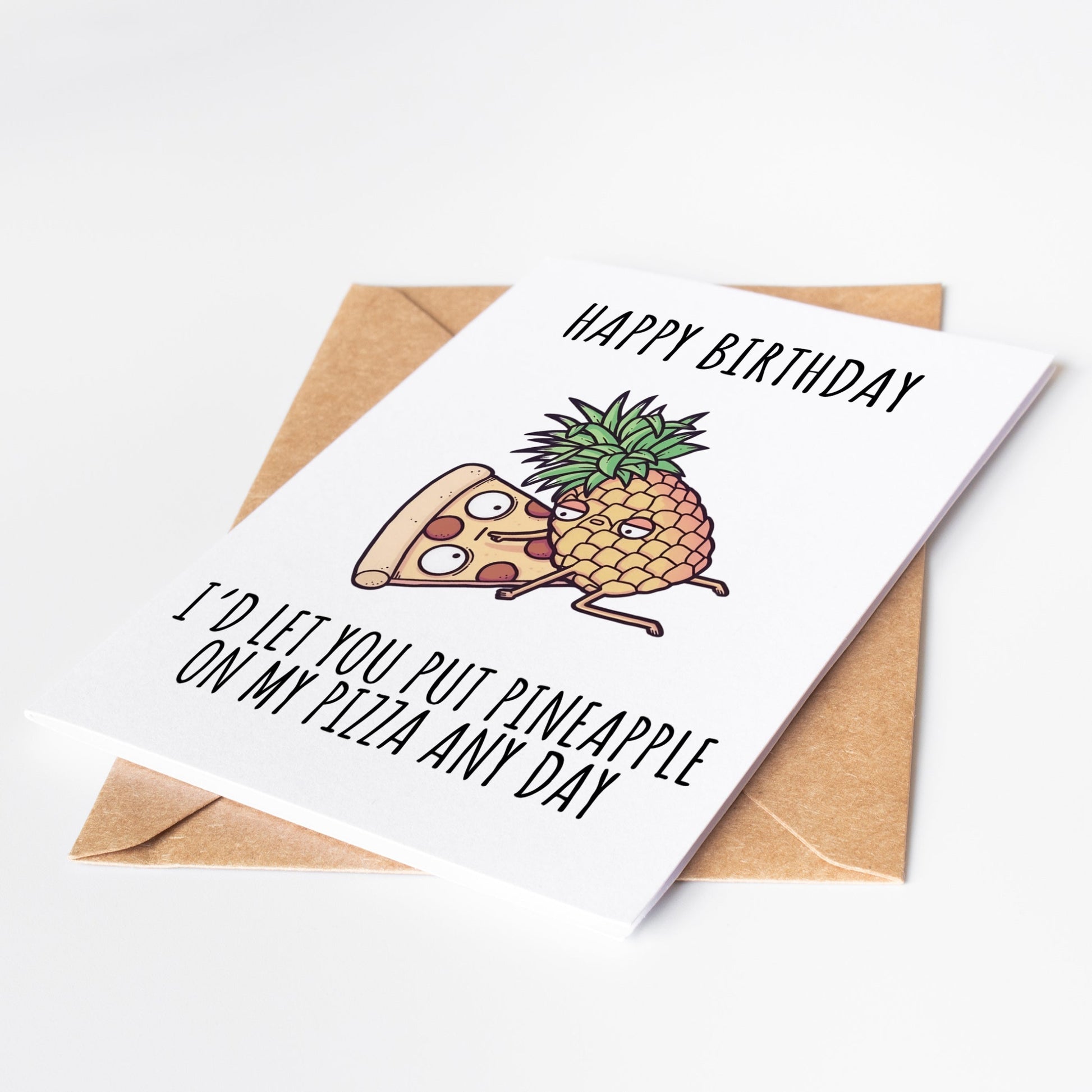 Dirty Birthday Card for Husband or Boyfriend featuring a raunchy design with a pizza lover twist perfect for those who appreciate adult humor and playful, cheeky jokes this inappropriate happy birthday card adds a bold and sexy touch to the celebration ideal for giving a memorable and fun gift to a pizza-loving partner who enjoys a bit of naughty humor great for creating laughter and fun on a special day with a unique and daring birthday card that stands out from the rest