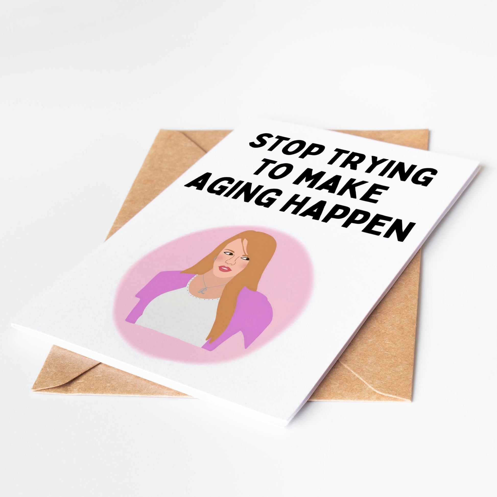 Show your friends how much you value the receipient with this Regina George Mean Girls Card. The perfect way to celebrate your bond and let them know they have a special place in your heart with a funny message.