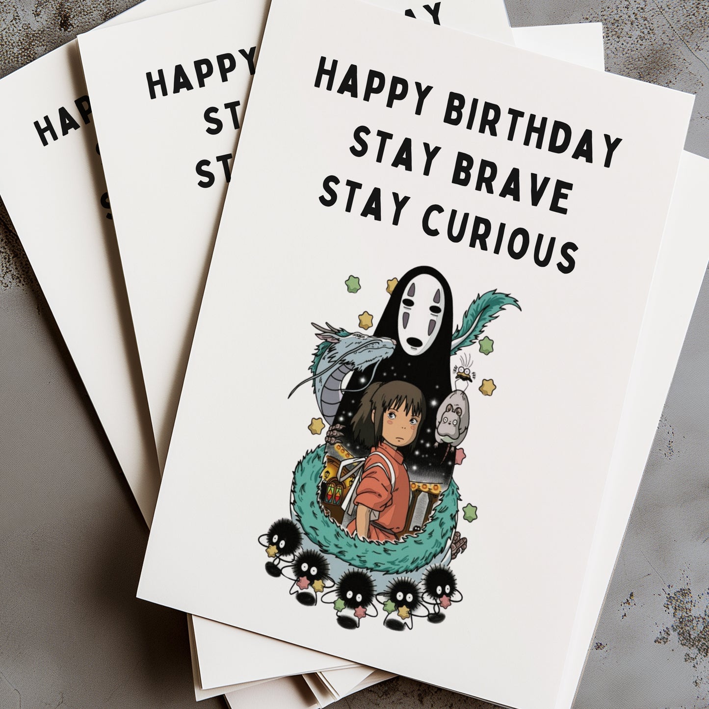 Spirited Away Birthday Card