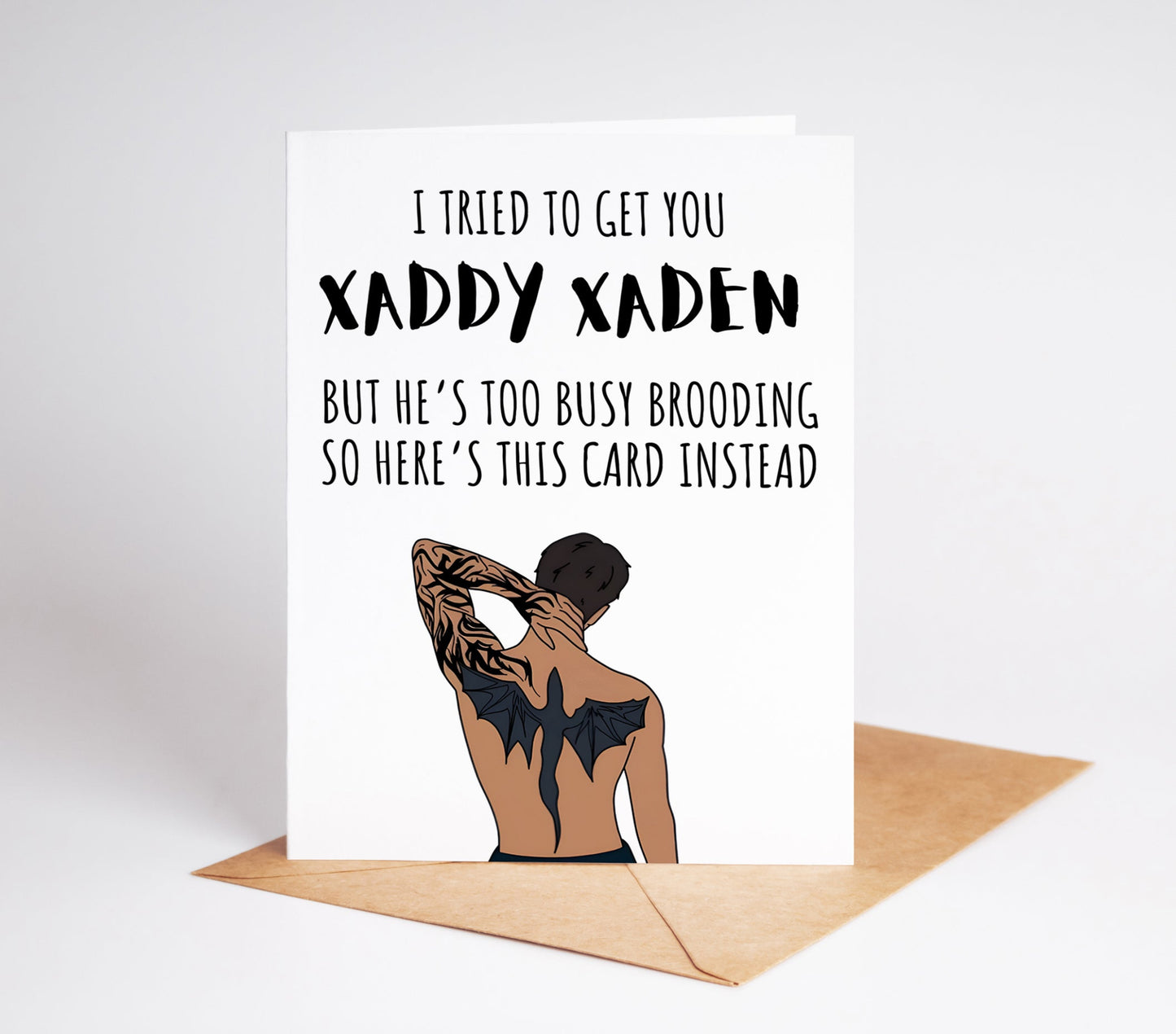 Celebrate a book lover's birthday with a touch of humor and fandom through our Xaden Riorson Fourth Wing Birthday Printable Card! Handmade and perfect for ACOTAR fans, this card makes the perfect gift for any Xaddy birthday celebration.