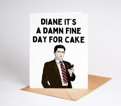 Surprise the fan in your life with this Dale Cooper Twin Peaks Birthday Card! Featuring the beloved character and iconic quote, this card is sure to bring a smile and make their special day even more memorable.