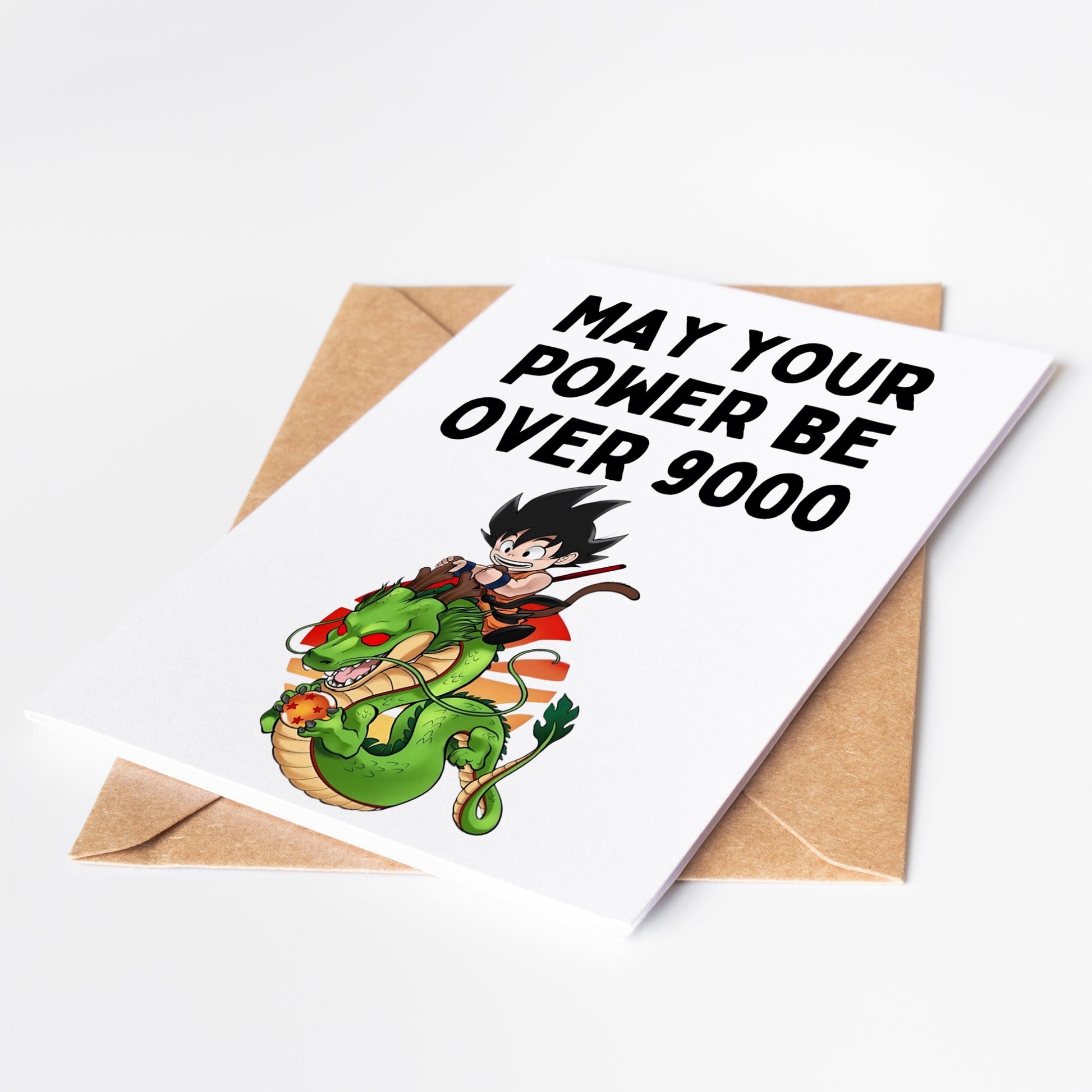 Celebrate special occasions with the Dragon Ball Z Greeting Card! Featuring iconic characters and bright, vibrant designs, this card is perfect for birthdays, graduations, or any event. Share the love of your favorite anime and show your passion for Dragon Ball Z through this card.