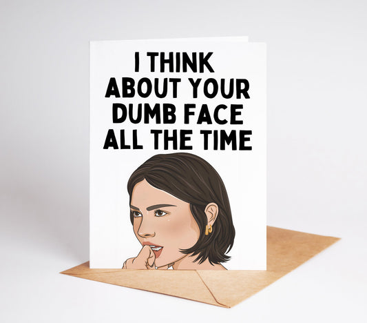 Surprise and delight with the Gracie Abrams Greeting Card! Featuring stunning artwork and a heartfelt message, this card is the perfect way to show someone you care. Share your love and appreciation with this unique and thoughtful greeting card.